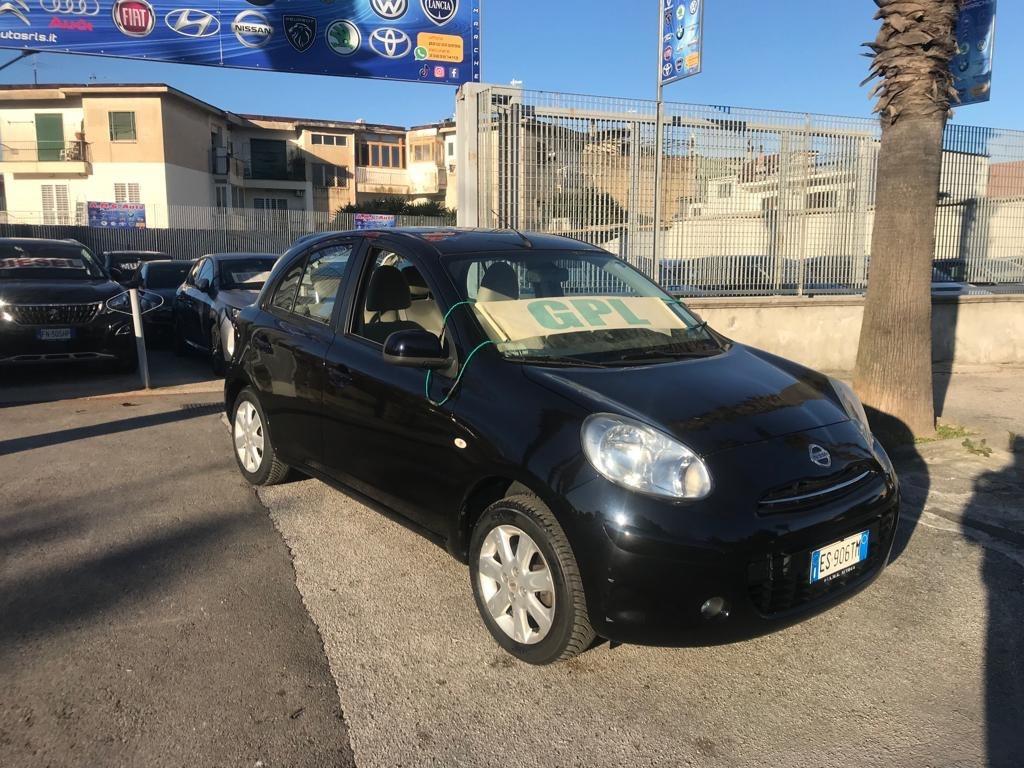 Nissan Micra 1.2 12V 80 CV 59 KW 5 porte GPL Eco Tekna