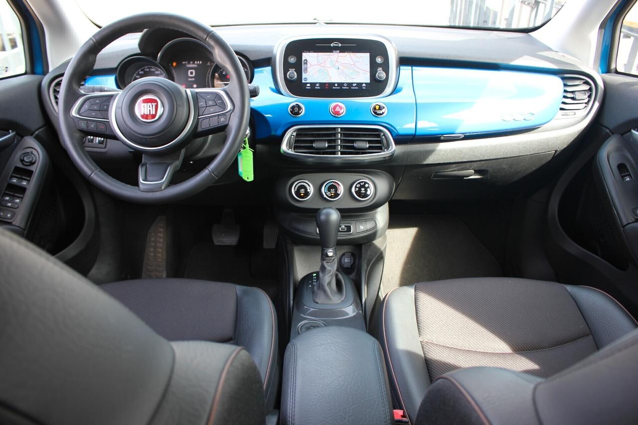Fiat 500X 1.6MTJ 120CV AUTOM*PREZZO REALE*LOUNGE unipro-navi-mix pelle