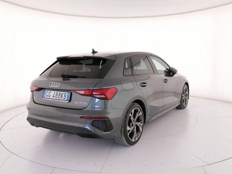 Audi A3 Sportback 30 1.0 tfsi mhev S line edition s-tronic