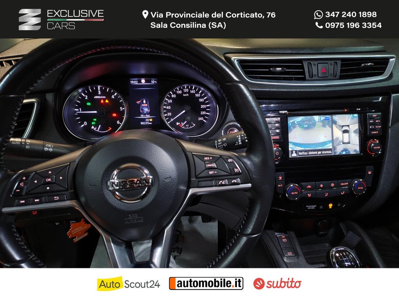 NISSAN Qashqai 1.5 dCi 115 CV N-Motion StarT TOTAL BLACK