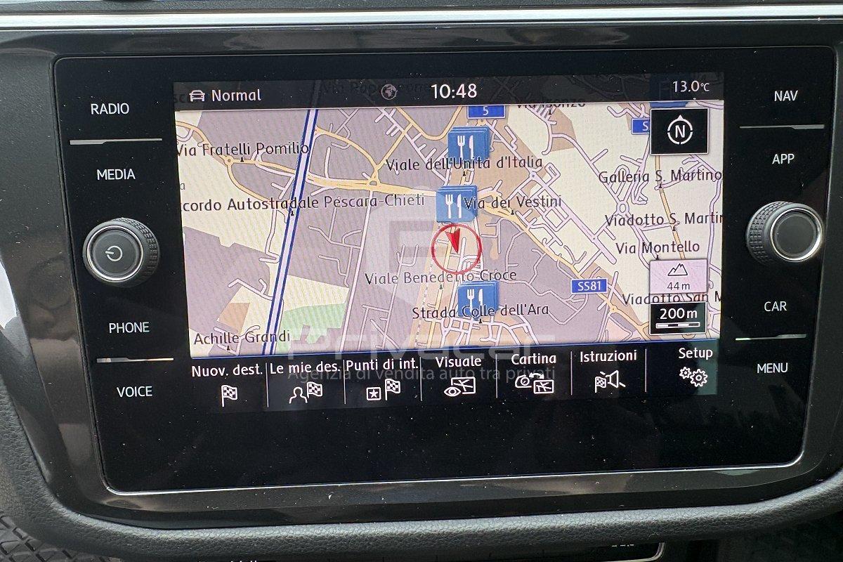 VOLKSWAGEN Tiguan 2.0 TDI 190 CV SCR DSG 4MOTION Advanced BMT