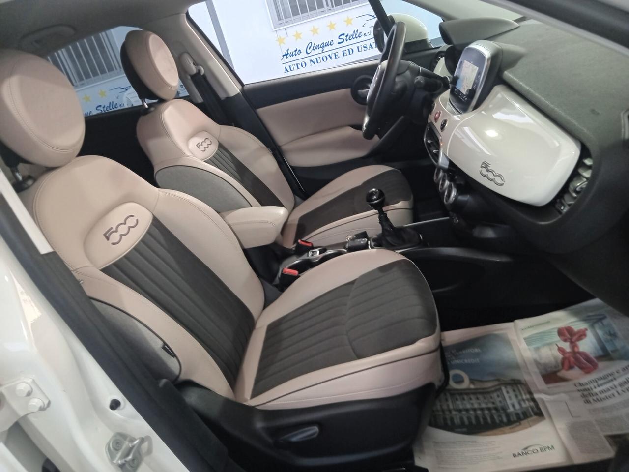 Fiat 500X 1.3 C.V 95CV Lounge PER NEO PATENT COME NUOVA