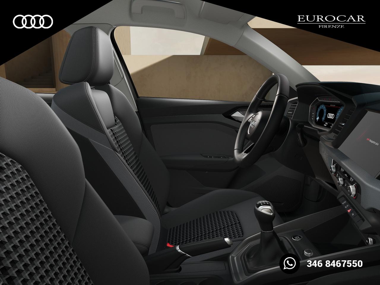 Audi A1 allstreet 30 1.0 tfsi identity contrast 116cv