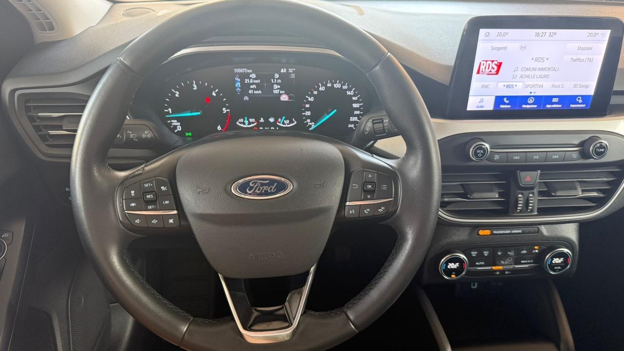 Ford Focus 1.5 EcoBlue 120 CV automatico SW Business Co-Pilot