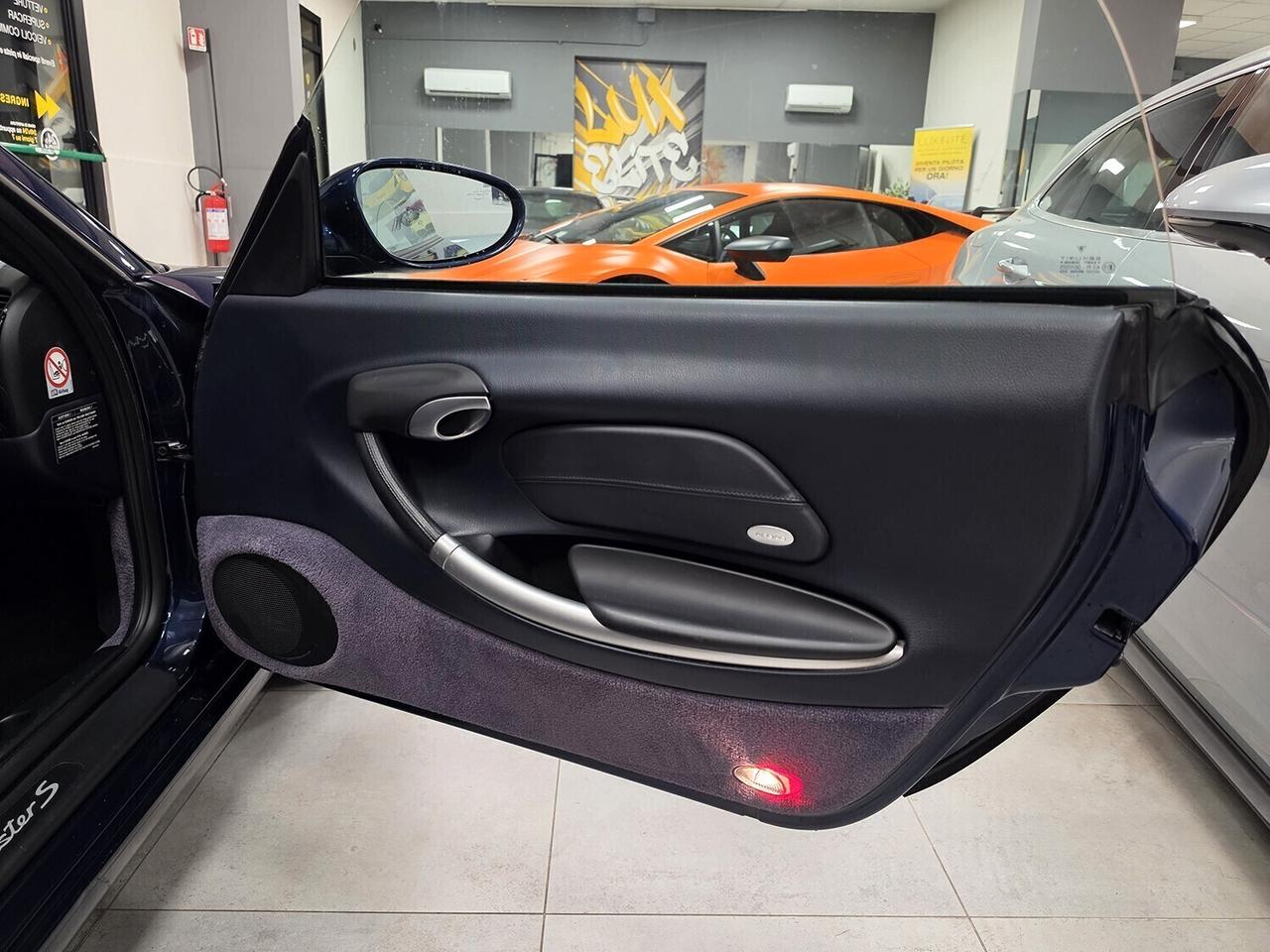 Boxster 3.2 S MANUALE _ BLU LAPIS _ 3.2S _ SERVICE BOOK _ PELLE ALCANTARA _ GARANZIA 12 MESI