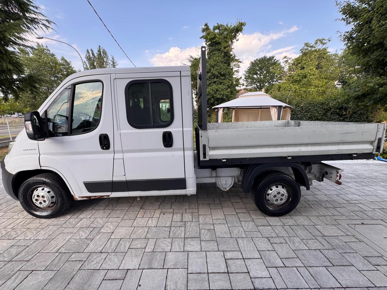 Fiat Ducato 2.3 Mjet 16V 115CV Cassone a sponde abbattibili doppia cabina OK NEOPATENTATI
