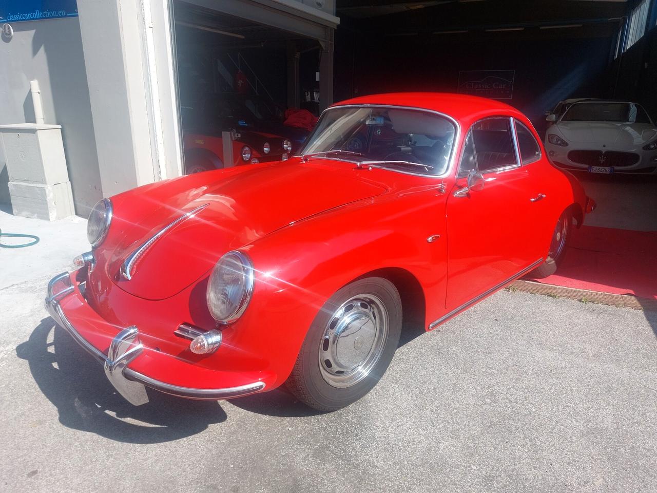 Porsche 356 C 1600 karmann macht number
