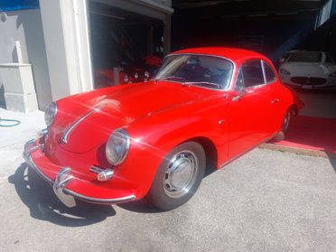 Porsche 356 C 1600 karmann macht number