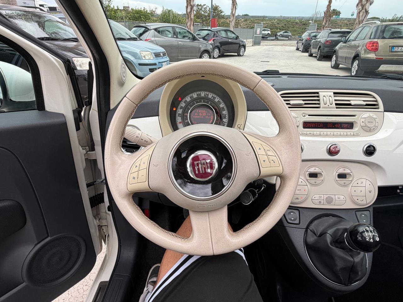 FIAT 500C 2012 1.2 BENZINA 69 CV *CABRIO