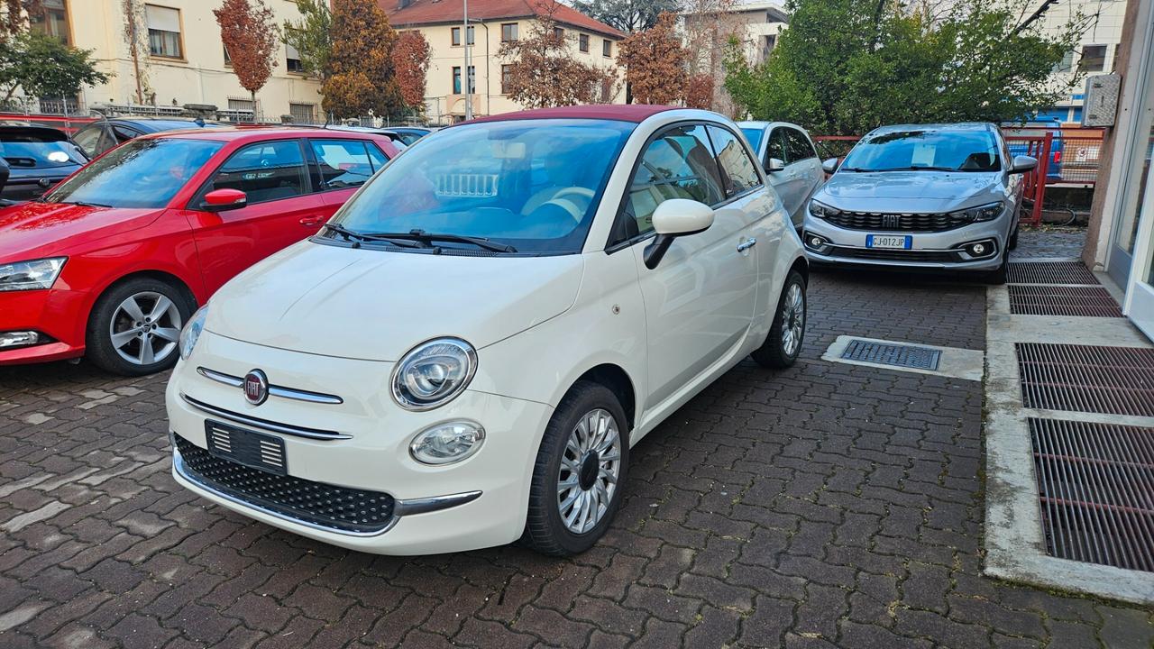 Fiat 500 C 1.2 Lounge 69 CV CABRIO