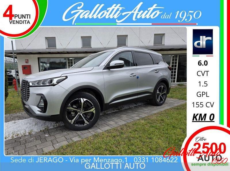 DR AUTOMOBILES dr 6.0 1.5 Turbo CVT Bi-Fuel GPL-NESSUN OBBL. FIN.