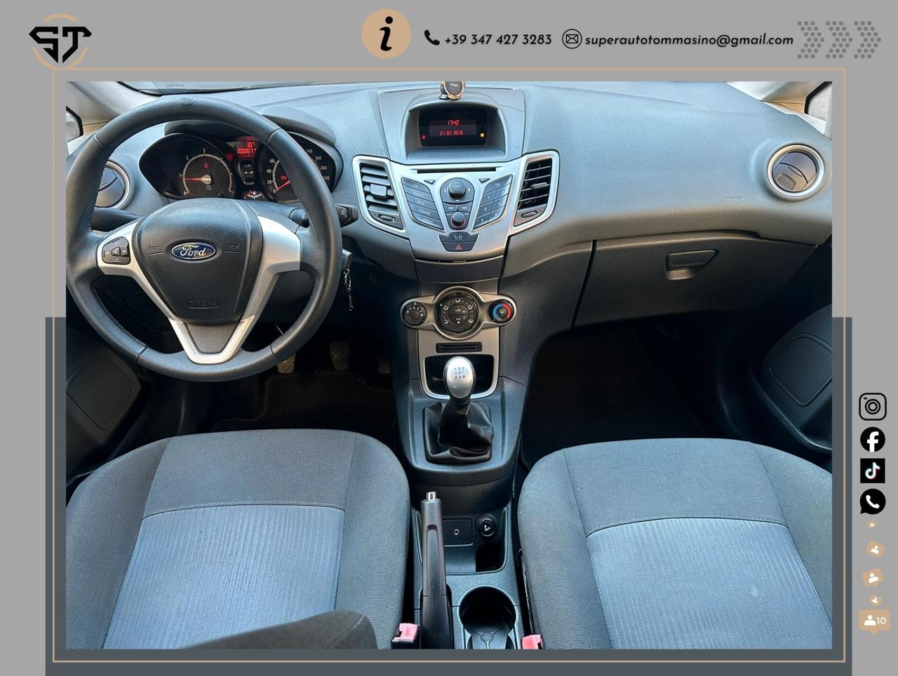 Ford Fiesta 1.4 TDCi 5 P OK neo patentati