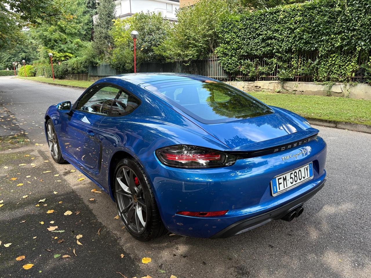 Porsche Cayman S 718 2.5 BENZINA ANNO 2018
