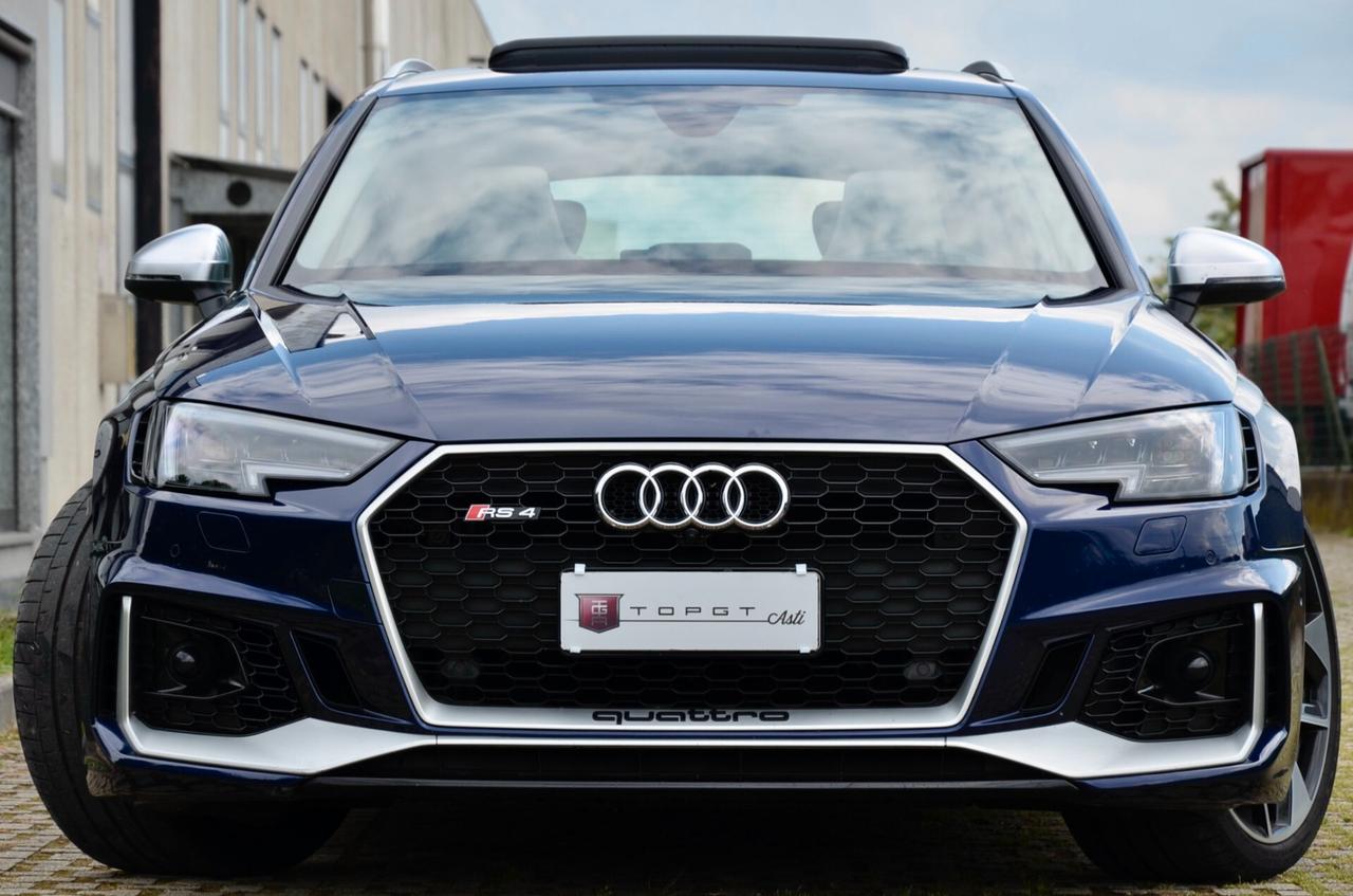 AUDI RS4 AVANT 2.9 TFSI QUATTRO 450cv TIPTRONIC, CRONOLOGIA SERVICE AUDI, UFF ITALIANA, FULL OPTIONAL, TETTO, SCARICO, HI-FI BANG & OLUFSEN, MATRIX, PERMUTE