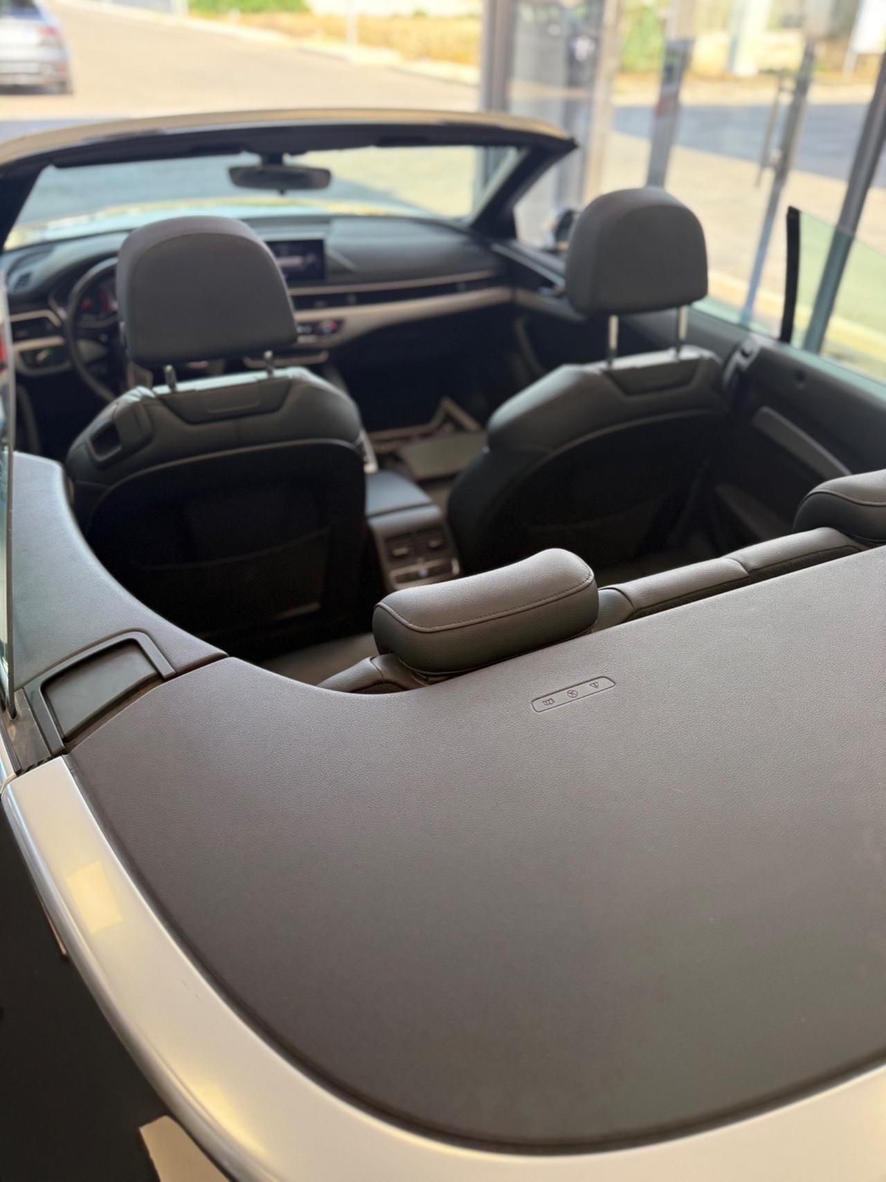 Audi A5 Cabrio 40 2.0 tdi Sport 190cv CAMBIO s-tronic NAVIGATORE, INTERNI IN PELLE, ANDROID AUTO, KM CERTIF