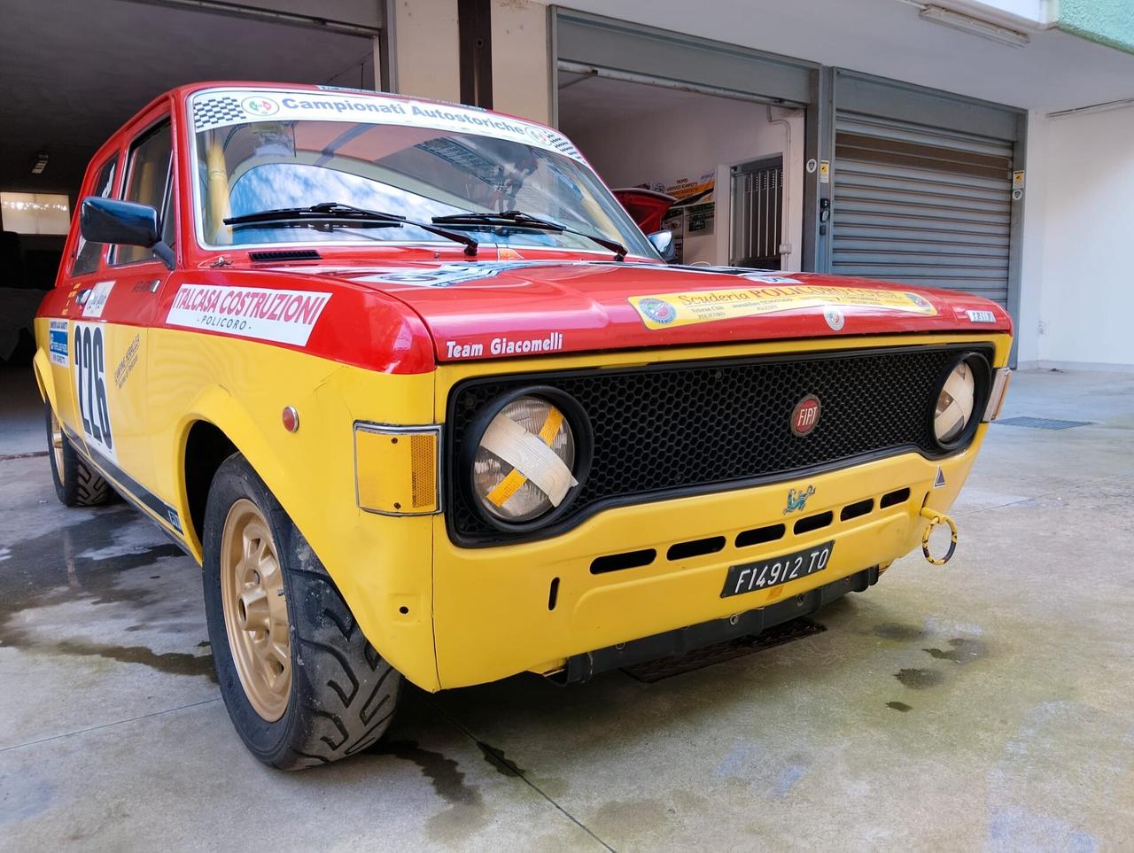 Fiat 128 Fiat 128 Rally by Giacomelli, auto da corsa