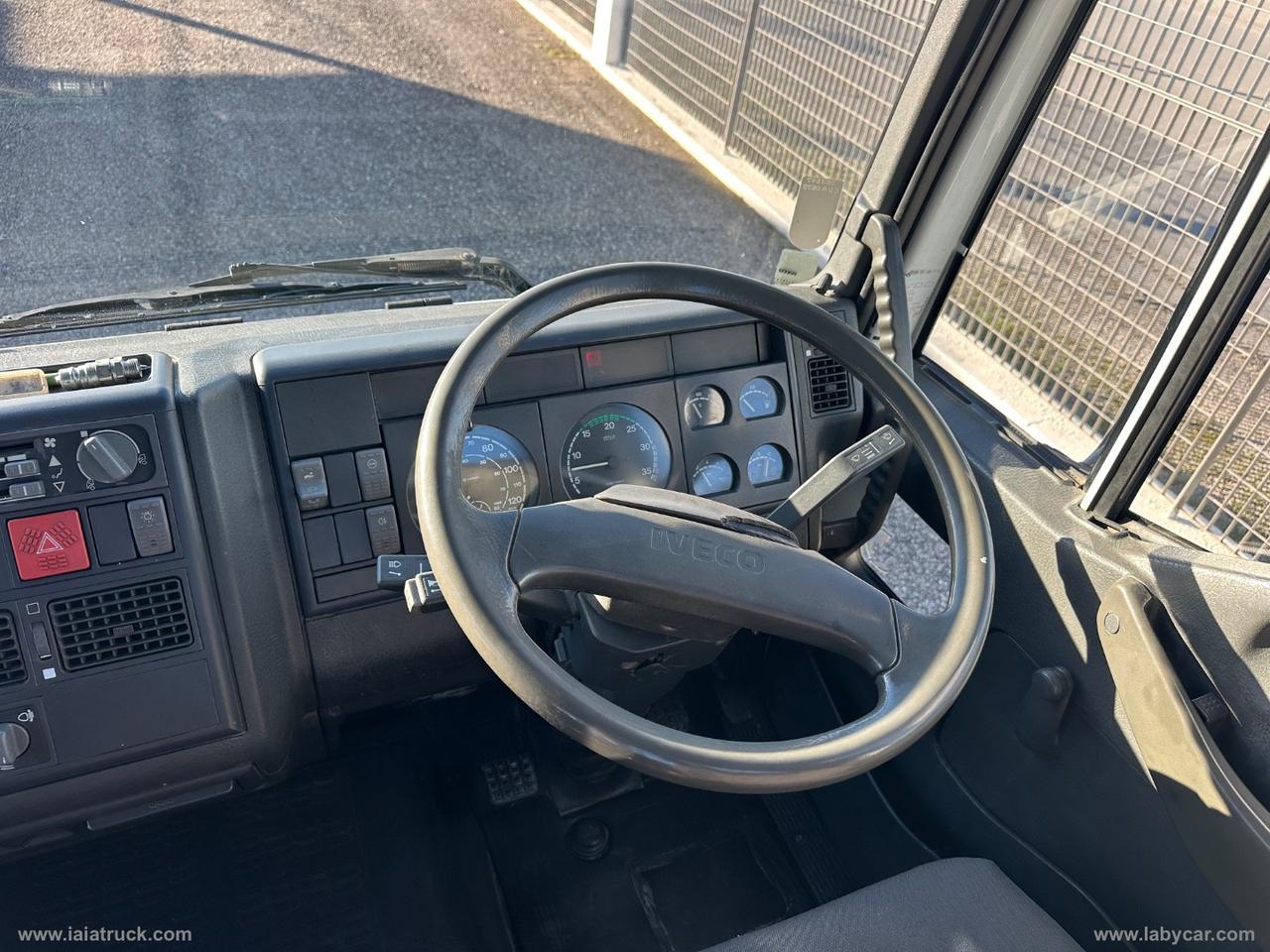 EUROCARGO TECTOR 75E15 RIBALTABILE CON GRU-PINZA ROTANTE