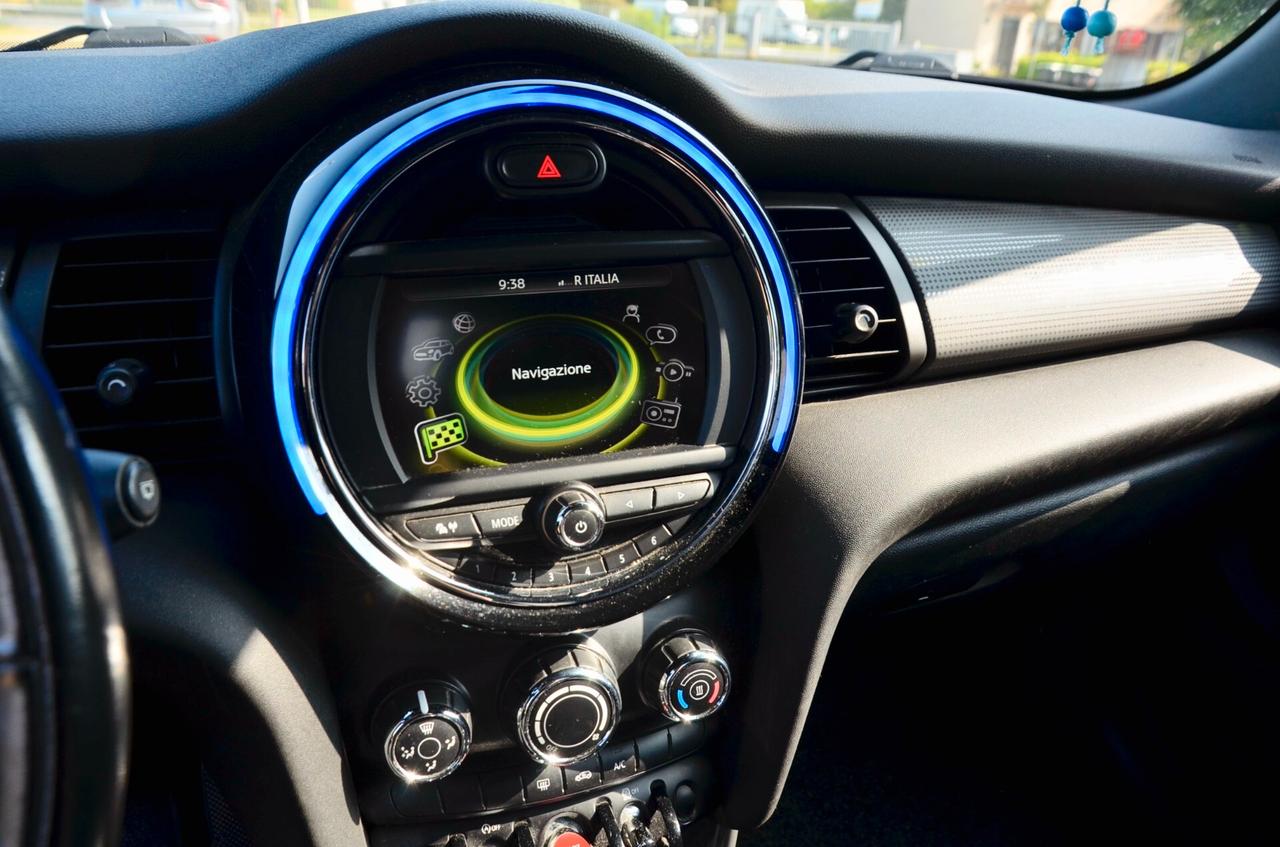 MINI COOPER D CABRIO 2.0 116cv AUTO, UFF ITALIANA, EURO 6B, RING COLORATO, LUCI AMBIENTE, NAVI, PERMUTE