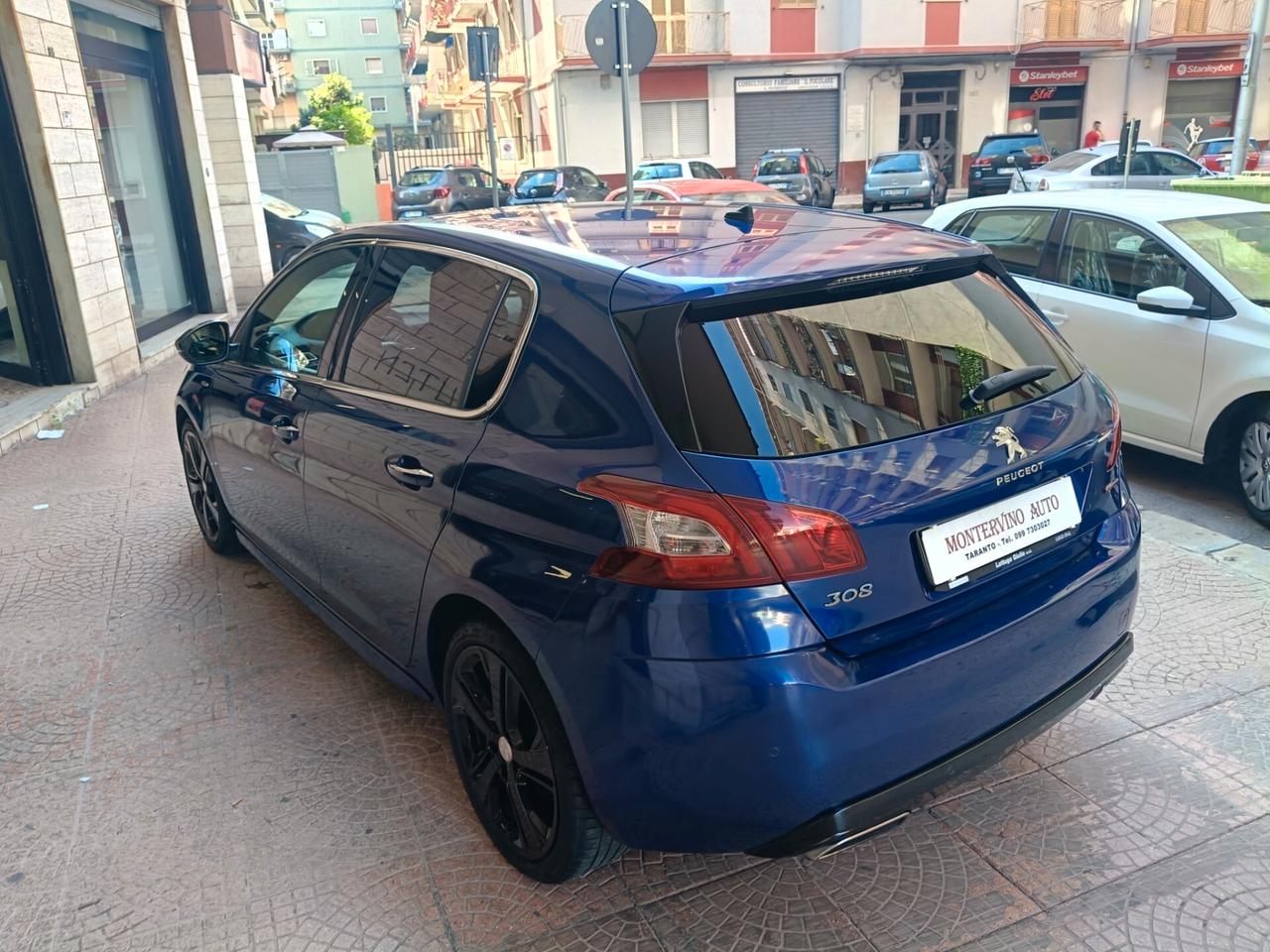 Peugeot 308 1.6HDi 120 GT Line-NAVY-Euro 9990-