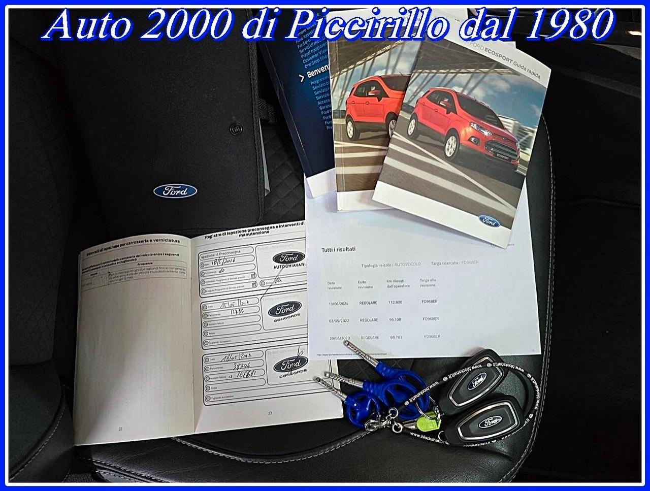 Ford EcoSport 1.5 TDCi Titanium Garanzia 12 mesi