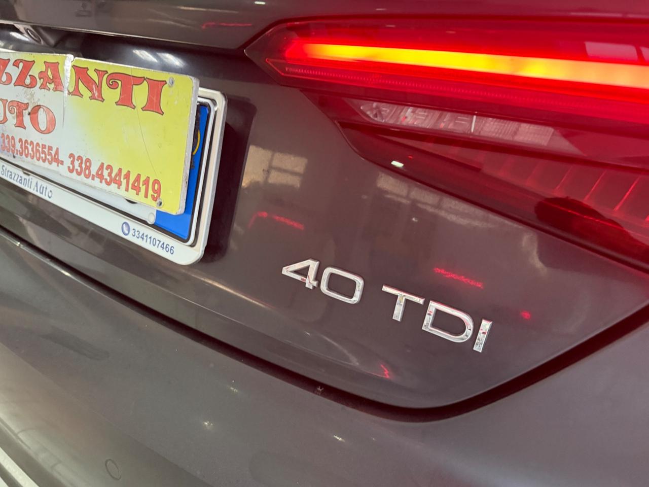 Audi A5 SPB 40TDI 2.0 190CV SPORT+S-TRONIC/FULL LED2019