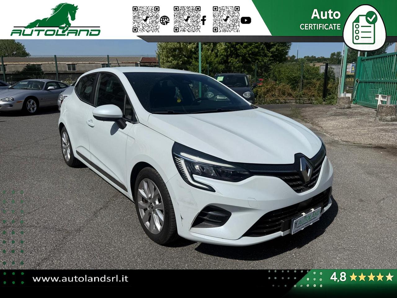 Renault Clio 1.6 E-Tech hybrid Intens 140cv auto my21
