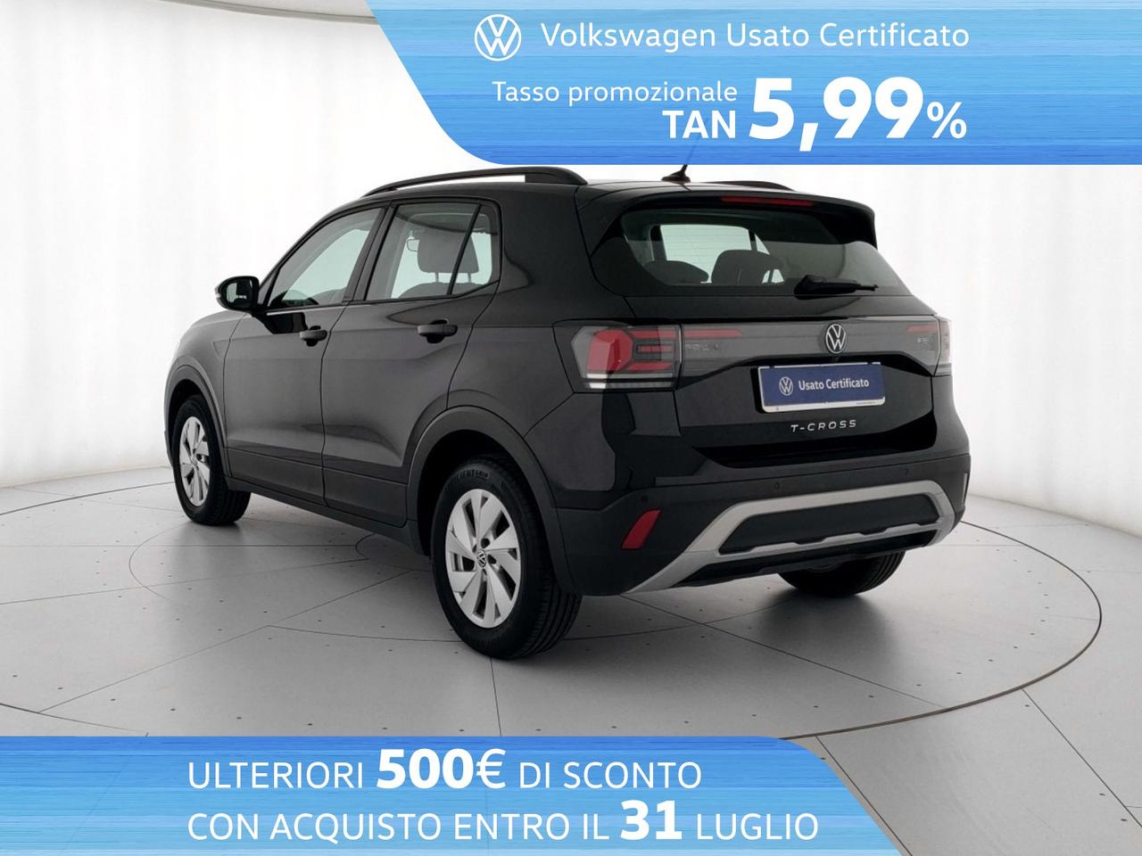 Volkswagen T-Cross 1.0 tsi life 95cv