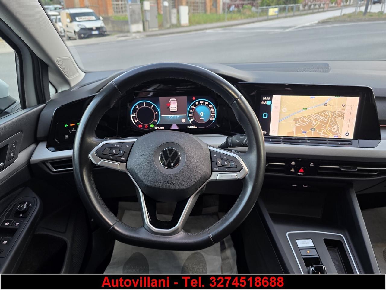 VOLKSWAGEN GOLF 8 2.0 TDI 115 CV DSG FULL NEO PATE