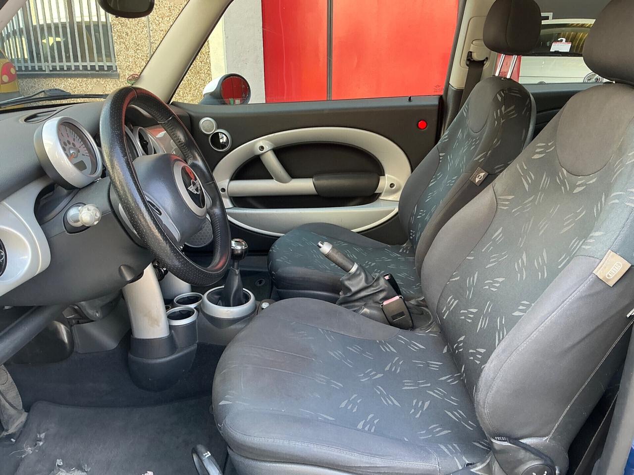 MINI ONE 1.6 116 CV CON IMPIANTO GPL OMOLOGATO -2004