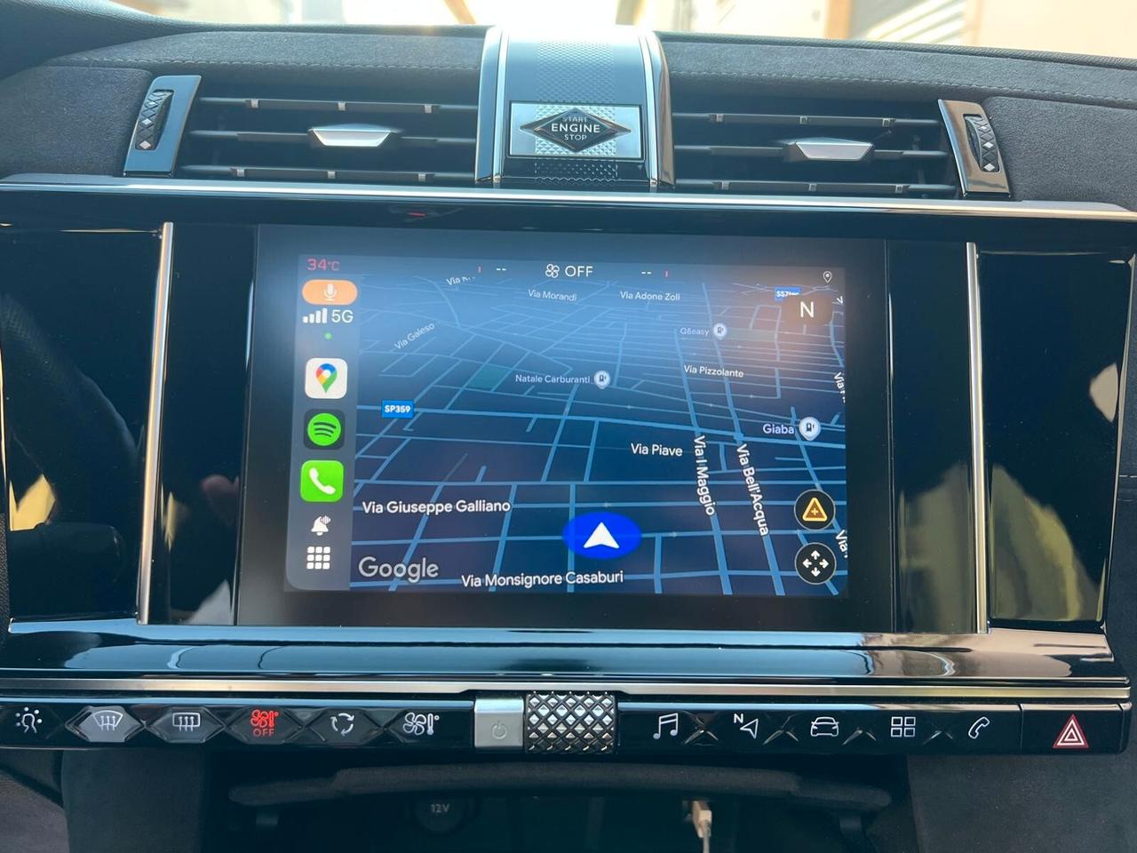DS7 CROSSBACK GRAND CHIC 2.0 HDI 180CV TETTO ALCANTARA NAVI CAM ANNO 2020