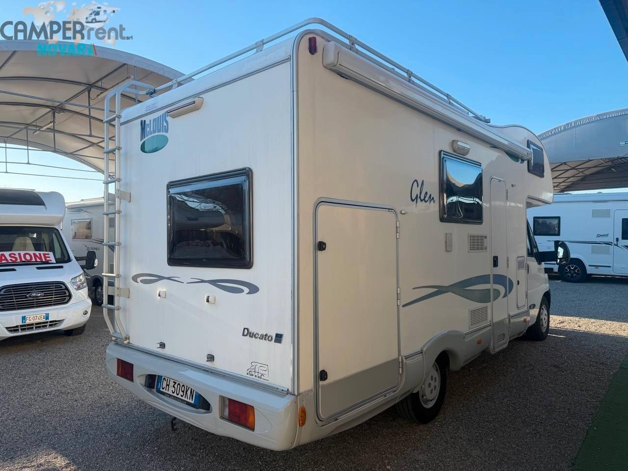 MC LOUIS GLEN 461 - Mansardato letti a castello in coda e maxi garage