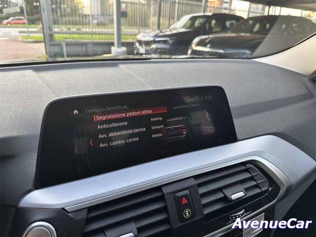 BMW X3 xdrive 20d AUTOMATICA LED EURO 6D TEMP IVA ESPOSTA