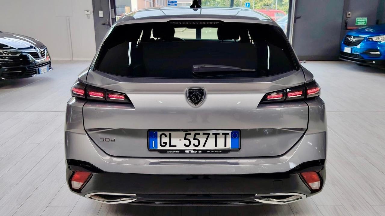 Peugeot 308 SW 1.5 ALLURE PACK 131CV - VIRTUAL COCKPIT, PACCHETTO LUCI, NEOPATENTATI