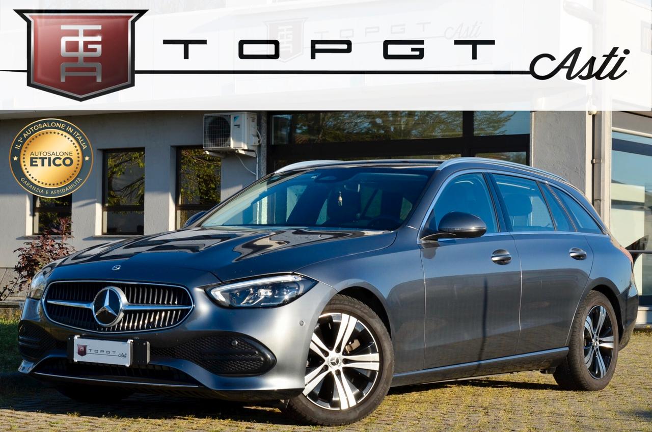 MERCEDES-BENZ C 220d SW MHEV SPORT 200cv AUTO, UFF ITALIANA, EURO 6D, FARI LED, RETROCAMERA, LUCI AMBIENTE, PERMUTE