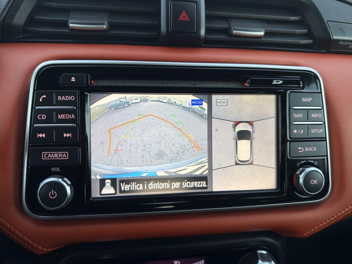 NISSAN - Micra - 1.5 dCi 90CV 8V 5p. Tekna TELECAMERA NAVI