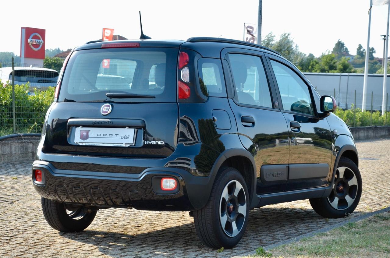 FIAT PANDA 1.0 FIREFLY 60cv MILD HYBRID CROSS, EURO 6D, APPLE - ANDROID, CLIMA AUTOMATICO, PERMUTE