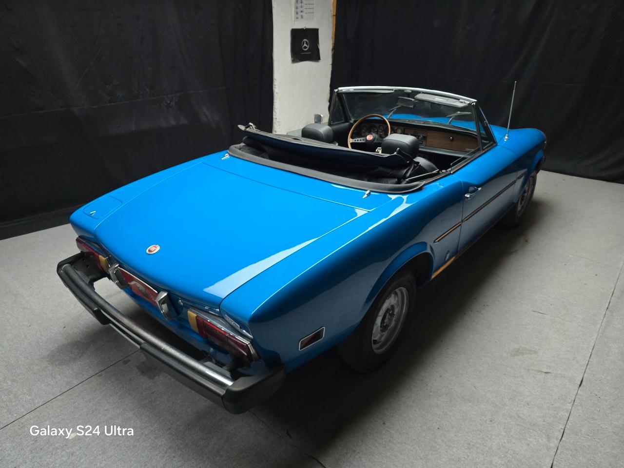 Fiat 124 Spider Sport 1.8cc anno 1976 certificata ASI con C.R.S.