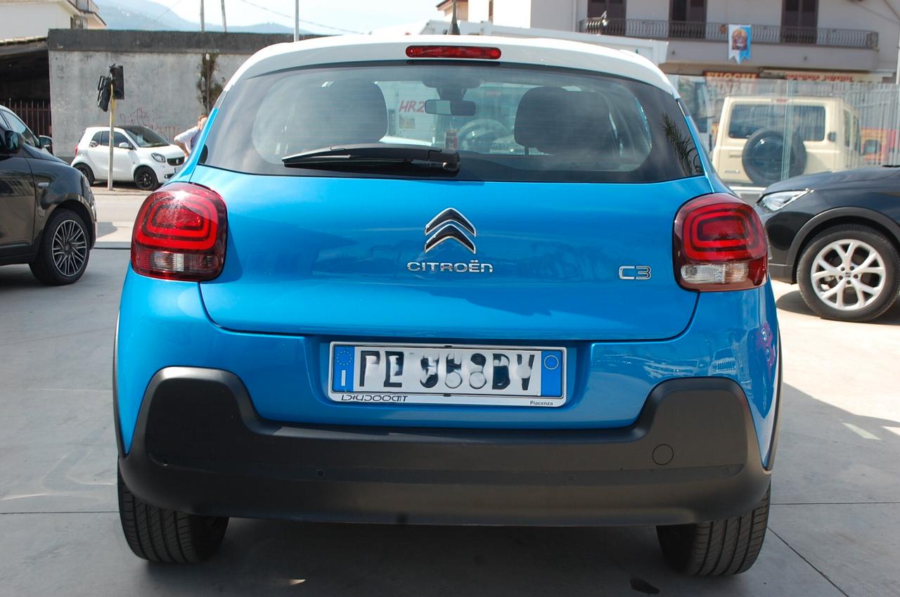 Citroen C3 1.2 puretech 83CV Feel S&S Uff Italy Bicolor USB