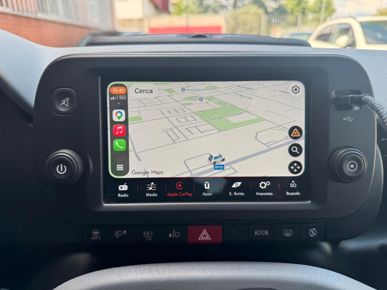 Fiat Panda 1.0 FireFly Cross Hybrid Garmin