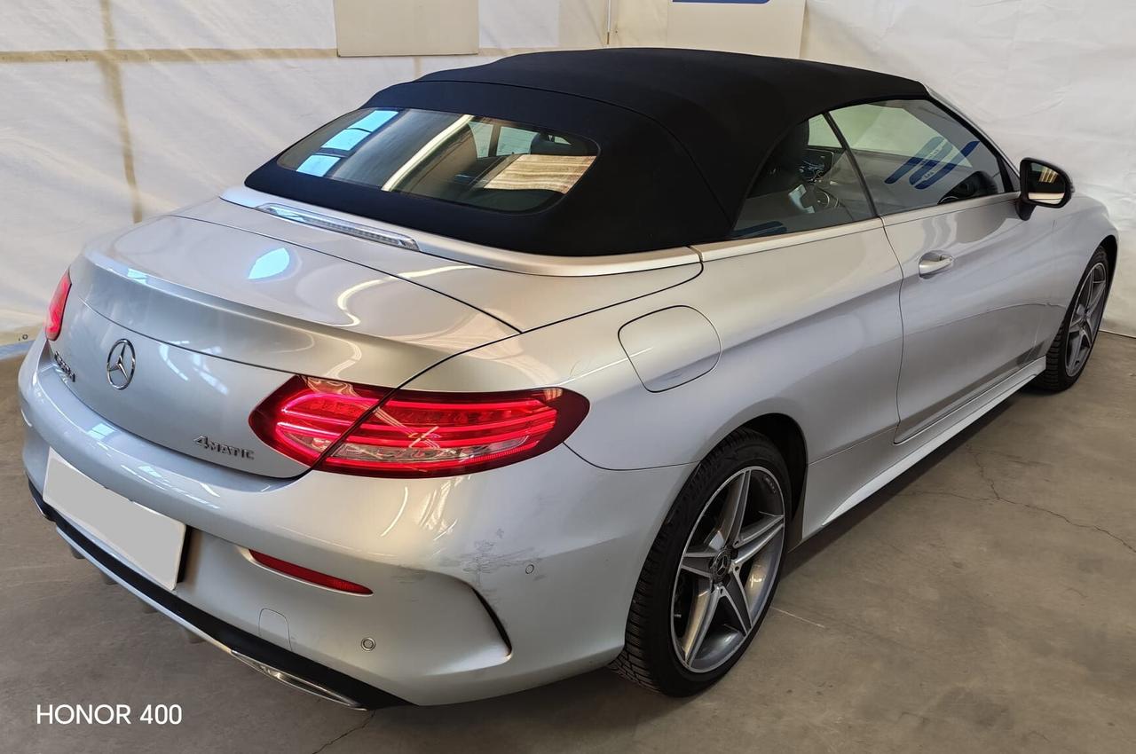 Mercedes-benz C220d Cabrio 4MATIC IVA ESPOSTA