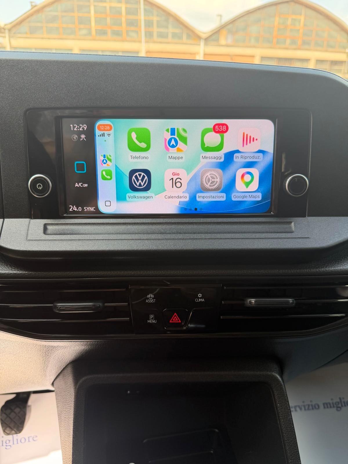 Volkswagen Caddy Pianale Ribassato 2.0 TDI 102 CV Space Maxi 7 POSTI DUE PORTIERE SCORREVOLI