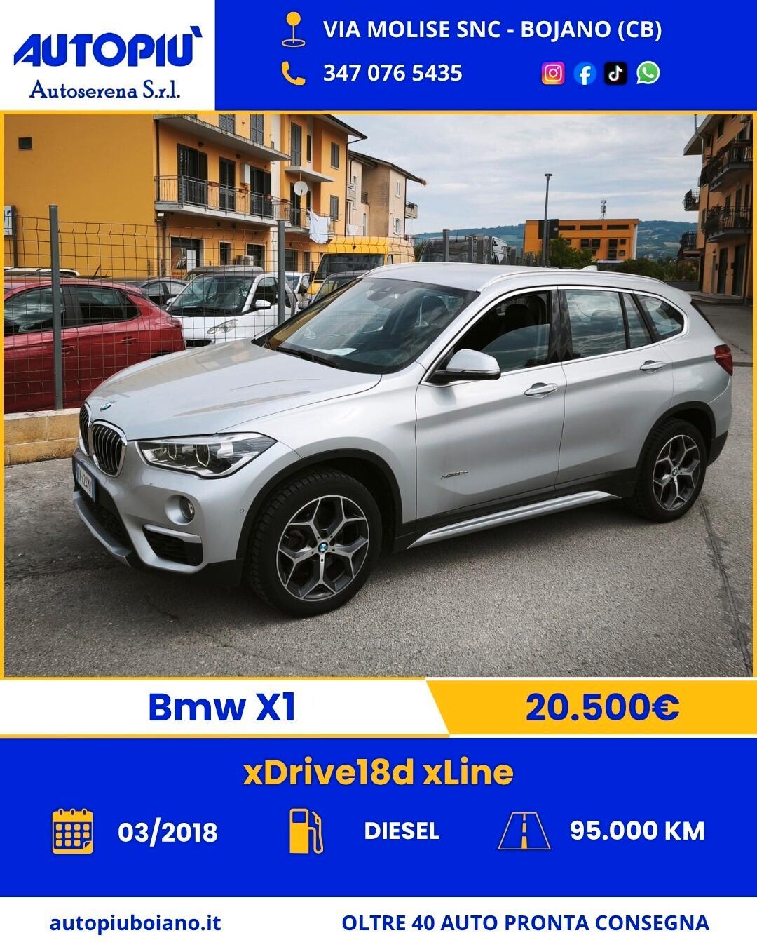 Bmw X1 xDrive18d xLine