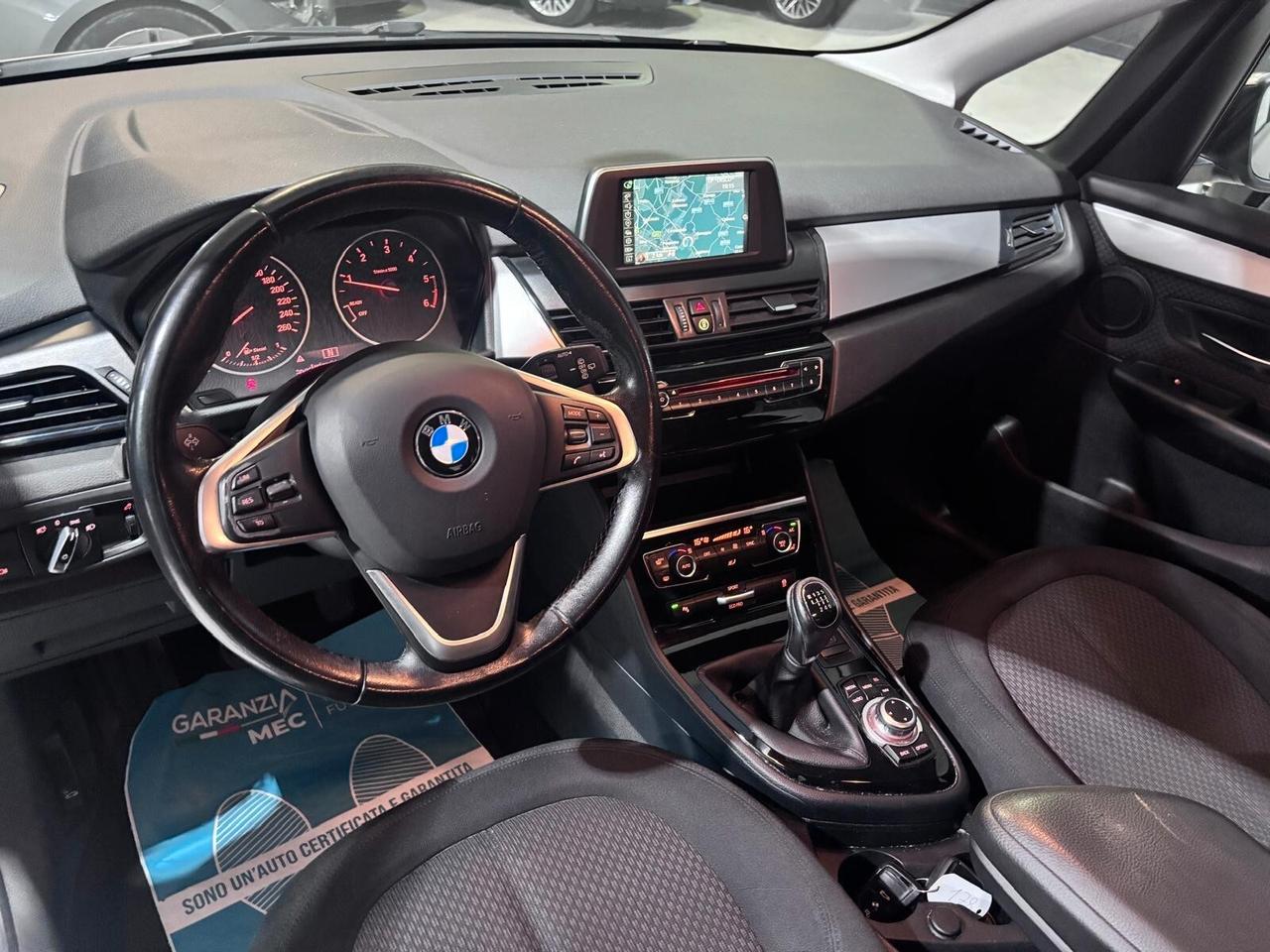 Bmw 218 Manuale+Navigatore+Euro 6