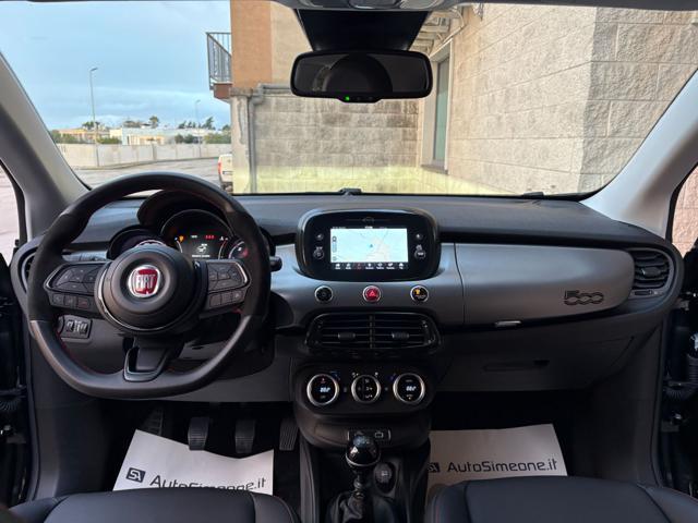 FIAT 500X 1.3 MultiJet 95 CV Sport FARI LED-CERCHI DA 18''