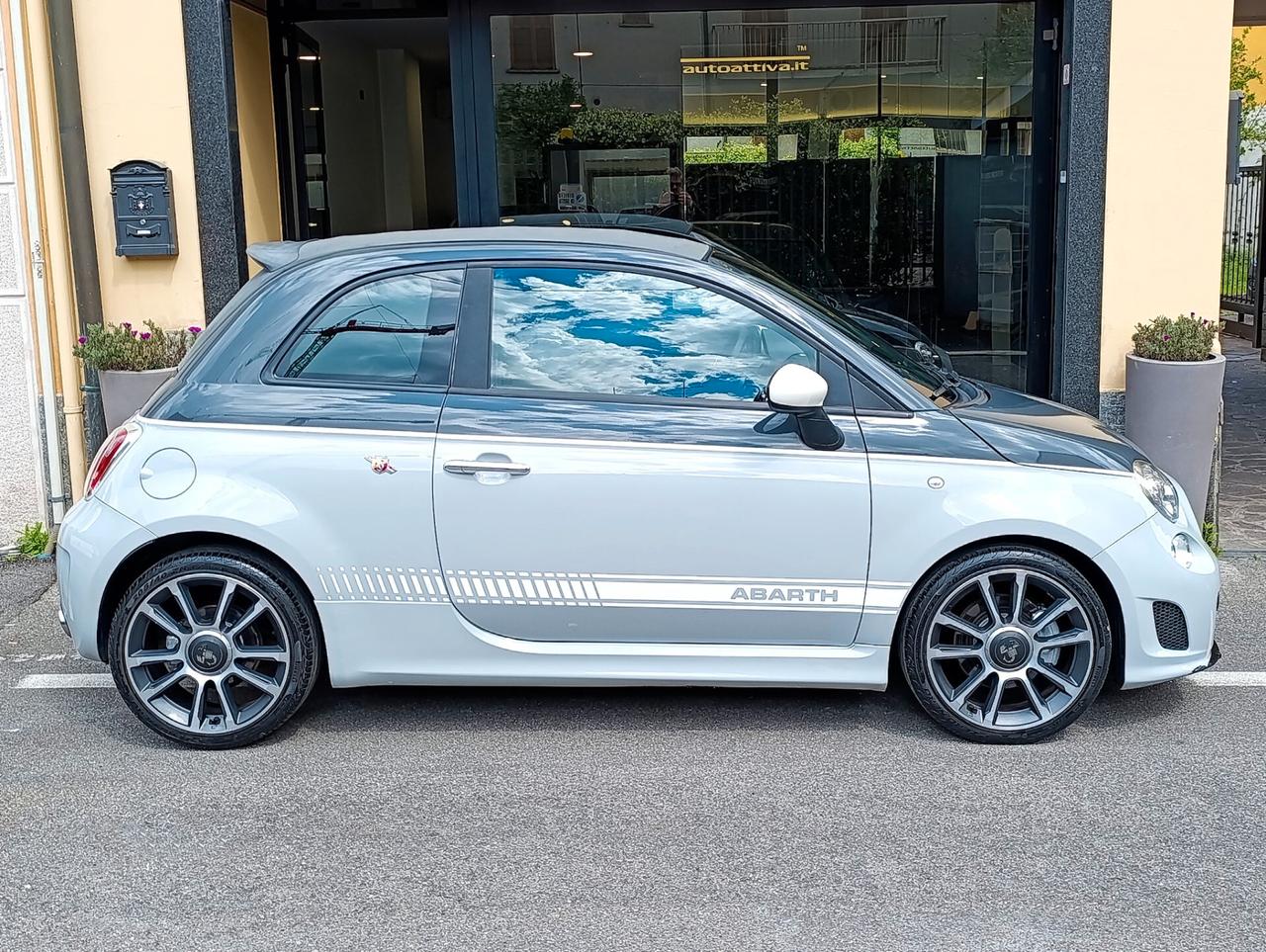 Abarth 500 C 1.4 Turbo T-Jet Bicolore Campovolo / Carrara