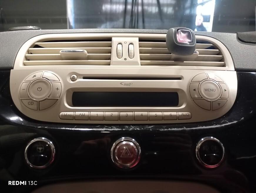 FIAT 500 DEL 2008 BENZINA CAMBIO AUTOMATICO TETTO APRIBILE