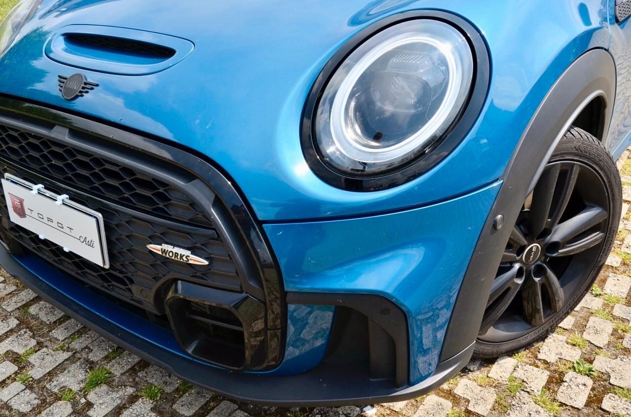 MINI COOPER S 5p 2.0 JCW 178cv AUTO, UNICOPROPRIETARIO, EURO 6D, UFF ITALIANA, TETTO, FARI LED, RETROCAMERA, HEAD-UP DISPLAY, PERMUTE