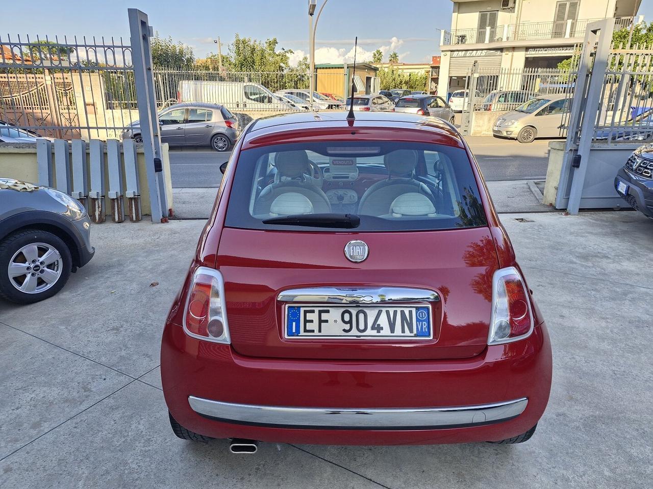 FIAT 500 1.2 BENZINA 69CV LOUNGE ANNO 2011
