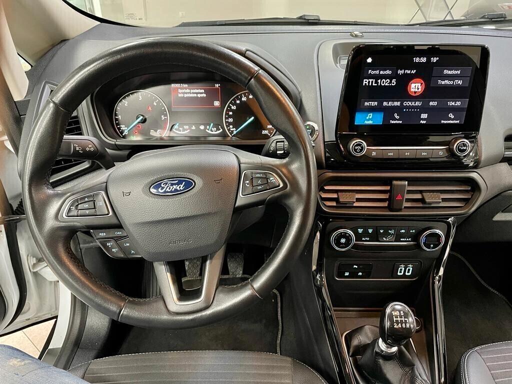 Ford EcoSport 1.5 Ecoblue 100 CV Titanium - 2019