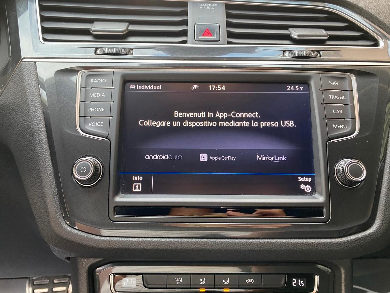 VOLKSWAGEN TIGUAN 2.0 TDI 150CV 4MOTION PELLE NAVI CRUISE ANNO 2017